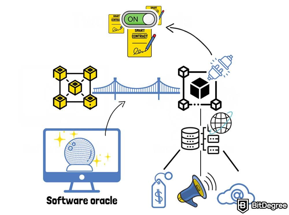 Oracle là gì trong crypto: Oracles phần mềm. Oracle là gì trong crypto: Oracles phần mềm.